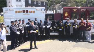 Tarrytown NY Volunteer Fire Department Engine 80 Wetdown 5122012 [upl. by Elimay]