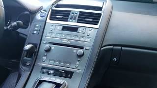 How to Remove Radio  Navigation from Lexus HS250 2010 for Repair [upl. by Neisa548]