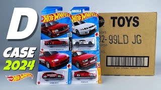 Unboxing Hot Wheels 2024  D Case [upl. by Ansley]