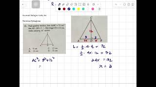 Teorema Pythagoras Matematika SMP [upl. by Arley]