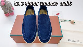 loro piana summer walk Suede Full Review [upl. by Eitnom]