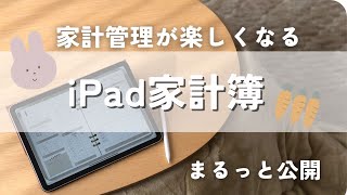 【家計簿公開】家計管理が楽しくなる！iPad家計簿をまるっと公開🤍 [upl. by Dleifyar]