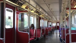 TTC HD 60 FPS Riding Bombardier T1 5215 on Line 2 Broadview to Kennedy 7316 [upl. by Diet]