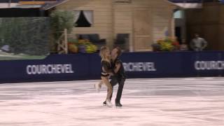 11 G PAPADAKIS  G CIZERON FRA  ISU JGP Courchevel Junior Ice Dance Free Dance [upl. by Fortune20]