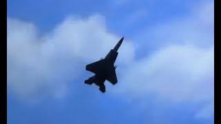 F15C Eagle Flight Demo at McGuire Air Force Base May 21 2023 [upl. by Kopaz]