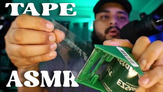 ASMR  TAPE WITH SUBTLE MOUTH SOUNDS [upl. by Ebby]