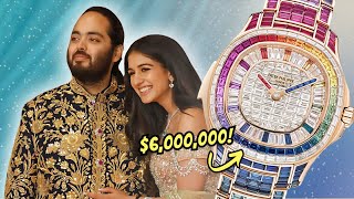 Watches Worn At The Most Expensive Wedding Ever  Anant Ambani [upl. by Eahsal]