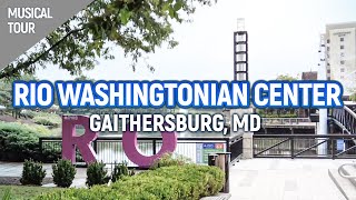 MDs Best Neighborhoods Rio Washingtonian Center Gaithersburg MD HD Walking Tour Music Only [upl. by Lledrac]