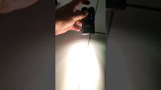 Acebeam Terminator M2X with RGB 3 LEDs Nichia 519A 5000K High CRI90 2000 lumens strobe mode [upl. by Hameerak158]