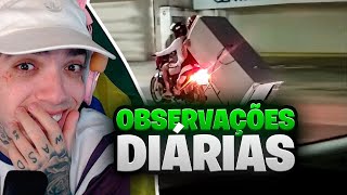 Reagindo a OBSERVAÇÕES DIÁRIAS EP 197 [upl. by Eserahc]