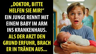 Verzweifelter Junge rennt mit Baby ins Krankenhaus Der Grund rührt alle zu Tränen… [upl. by Giustina]