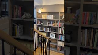 Bücherregal im Treppenhaus diyfurniture diycrafts diy woodworking [upl. by Alusru]