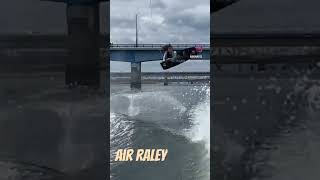 【 Air Raley 】WakeBoard Trick short wakeboard マリンスポーツ ウェイクボード レイリー [upl. by Danaher]