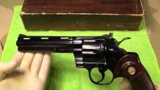 Unfired 1975 Colt Python [upl. by Lucais]