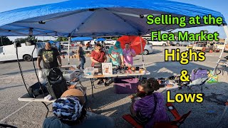 Selling at the Flea Market Vlog 1 [upl. by Yrrehs]