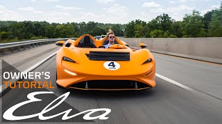 McLaren Elva  Owners Tutorial [upl. by Eneri]