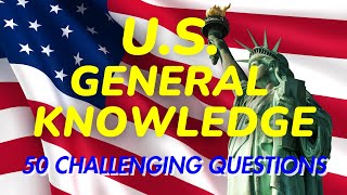 USA General Knowledge Quiz  Test Your Knowledge of American History Geography and Culture [upl. by Inesita]