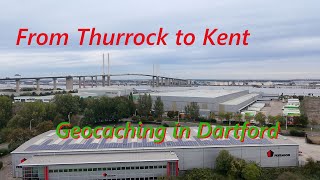 From Thurrock to Kent Geocaching in Dartford [upl. by Anerb]