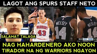 Lindy Waters III Hardenero noon TIRADOR na ng Warriors ngayon Spurs may SISIBAKIN na [upl. by Larrabee]