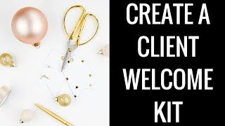 How to create an EVENT PLANNING CLIENT WELCOME KIT in 2024 [upl. by Gaylor]