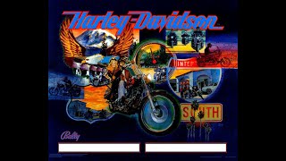 Harley Davidson Pinball Soundtrack BallyWilliams 1991 [upl. by Hsotnas212]