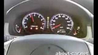 2004 Mazda VERISA 15 C speedometer [upl. by Kursh]