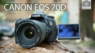 Canon EOS 70D  Обзор Зеркальной Фотокамеры для Продвинутых Энтузиастов [upl. by Yeclehc]