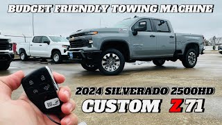 2024 Chevrolet Silverado 2500HD Custom Z71 Is it worth 75k [upl. by Didi923]