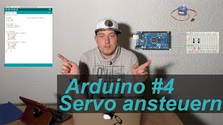 Arduino 4 Servo Ansteuerung [upl. by Ratep]