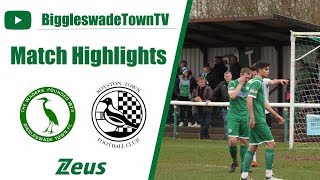 HIGHLIGHTS Biggleswade Town vs Royston Town 14 [upl. by Maloy]