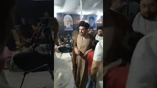 Maulana kalbe Jawad Sahab Naqvi Nadeem Sarwar song short Nadeem Sarwar [upl. by Anaugal884]