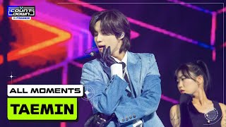 TAEMIN 태민 ALL MOMENTS 🎁💙  MCOUNTDOWN IN FRANCE [upl. by Animsaj]