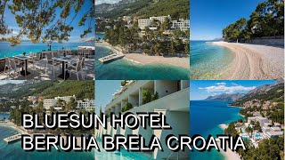 Bluesun hotel Berulia Brela Croatia [upl. by Marylee]