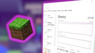 Minecraft vs 32GB of RAM [upl. by Ainotna]