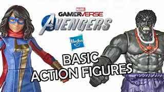 Marvel Gamerverse Avengers Basic Action Figures from Hasbro [upl. by Dasya]