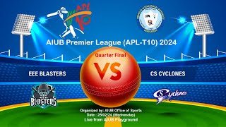 AIUB Premier League APLT10 2024 [upl. by Kelli]