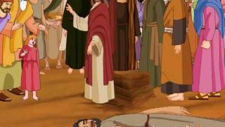 Jesus Heals The Paralysed Man Animation Video [upl. by Layap636]