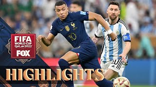 Argentina vs France Highlights  2022 FIFA World Cup Final [upl. by Ysabel]