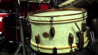 Slingerland Rolling Bomber Snare Drum Original [upl. by Anile999]