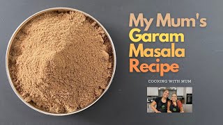 My Mums Garam Masala Recipe  How to Make Authentic Garam Masala  Homemade Garam Masala Recipe [upl. by Amasa]