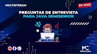 Preguntas de entrevista para Java SemiSenior ☕ [upl. by Raclima]