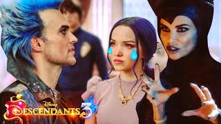 Descendants 3 🍎 Mals Parents Backstory REVEALED  Maleficent amp Hades LOVE STORY in Descendants 4 [upl. by Wedurn]