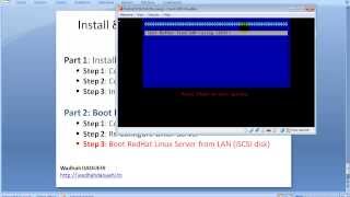 Part 2 Boot Linux Server from LAN using iSCSI [upl. by Cotsen]