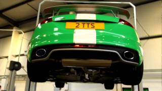 TTS Roadsport Viper Green TTRS  Milltek Sport Race Exhaust Systen [upl. by Mitman]