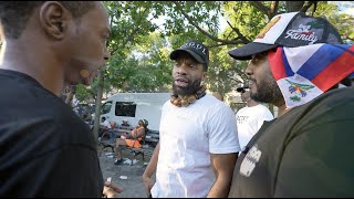 LOADED LUX CAME TO LABOR DAY amp CAUSED A BRONX VS QUEENS DEBATE  DID KRS ONE WIN [upl. by Pizor]