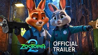 Zootopia 2  Official Trailer  Zootropolis 2  Ginnifer Goodwin  Jason Bateman  Disney [upl. by Philana]