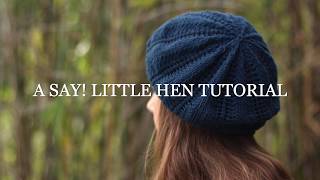 Mayberry Beret Tutorial [upl. by Nerissa417]