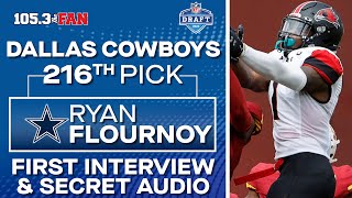 Ryan Flournoy First Interview  Secret Audio  2024 NFL Draft [upl. by Fayina]