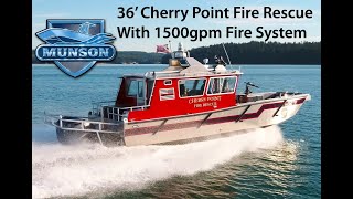 36 Munson Landing Craft for Cherry Point Fire [upl. by Adal634]