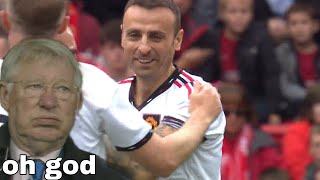 Dimitar Berbatov Goal vs Liverpool Legend  24 Sep 2022 Charity match [upl. by Nyladam]